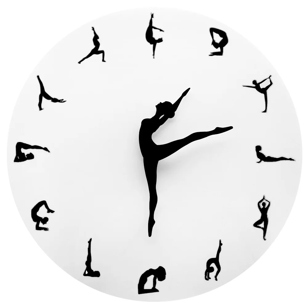 Yoga Fitness Watch - HQ Posture Yoga Orologio da parete