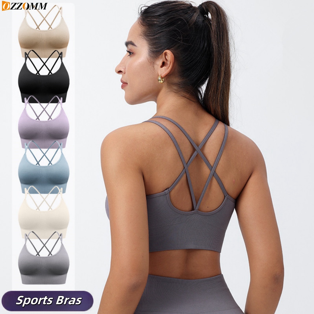 Yoga Fitness Girl - 1PC Reggiseni sportivi in cotone Donna