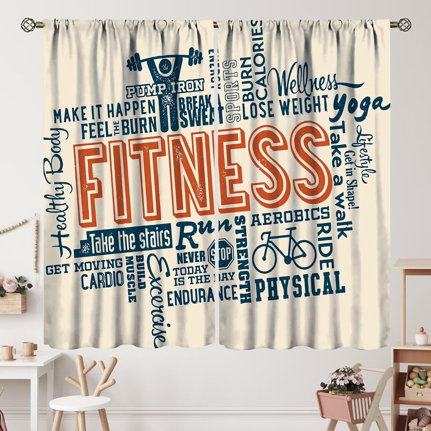 Yoga Fitness Hotel - Grande Tenda Motivazionale per Allenamento Fitness,