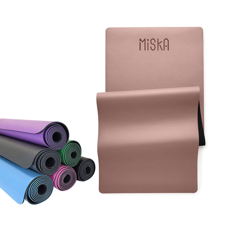 Yoga Fitness Logo - Tappetini da yoga Logo personalizzato Eco