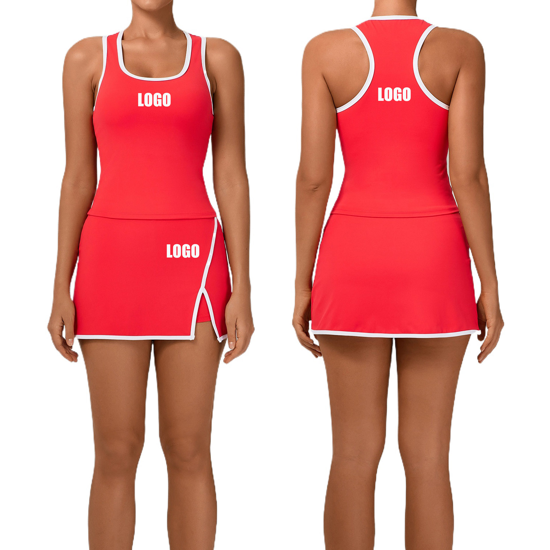 Yoga Fitness Logo - Completo Sportivo da Donna Personalizzabile con