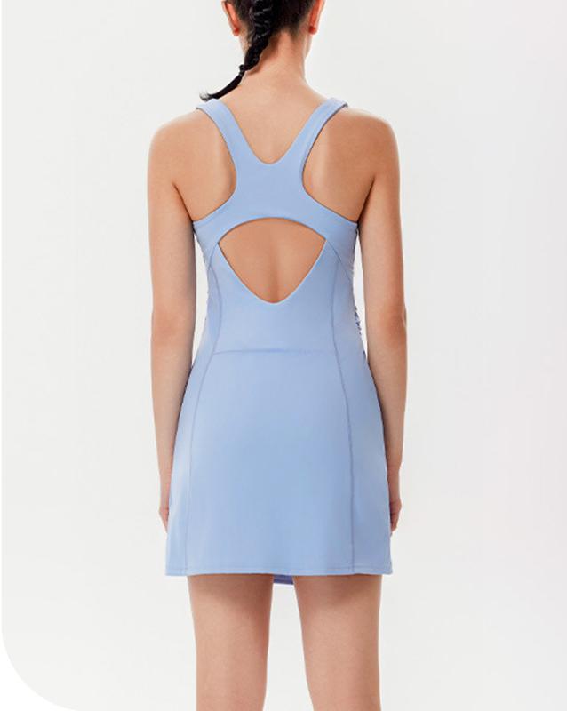 Yoga Fitness Dress - Nuovo Abito Sportivo Estivo Anti-trasparenza ad
