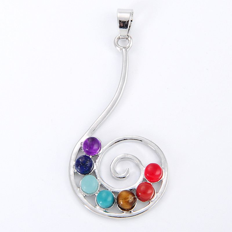 7 Chakra collana con ciondolo  - Yoga Health & Fitness Center recensione e prezzo