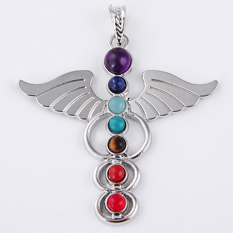 7 Chakra collana con ciondolo  - Yoga Health & Fitness Center recensione e prezzo