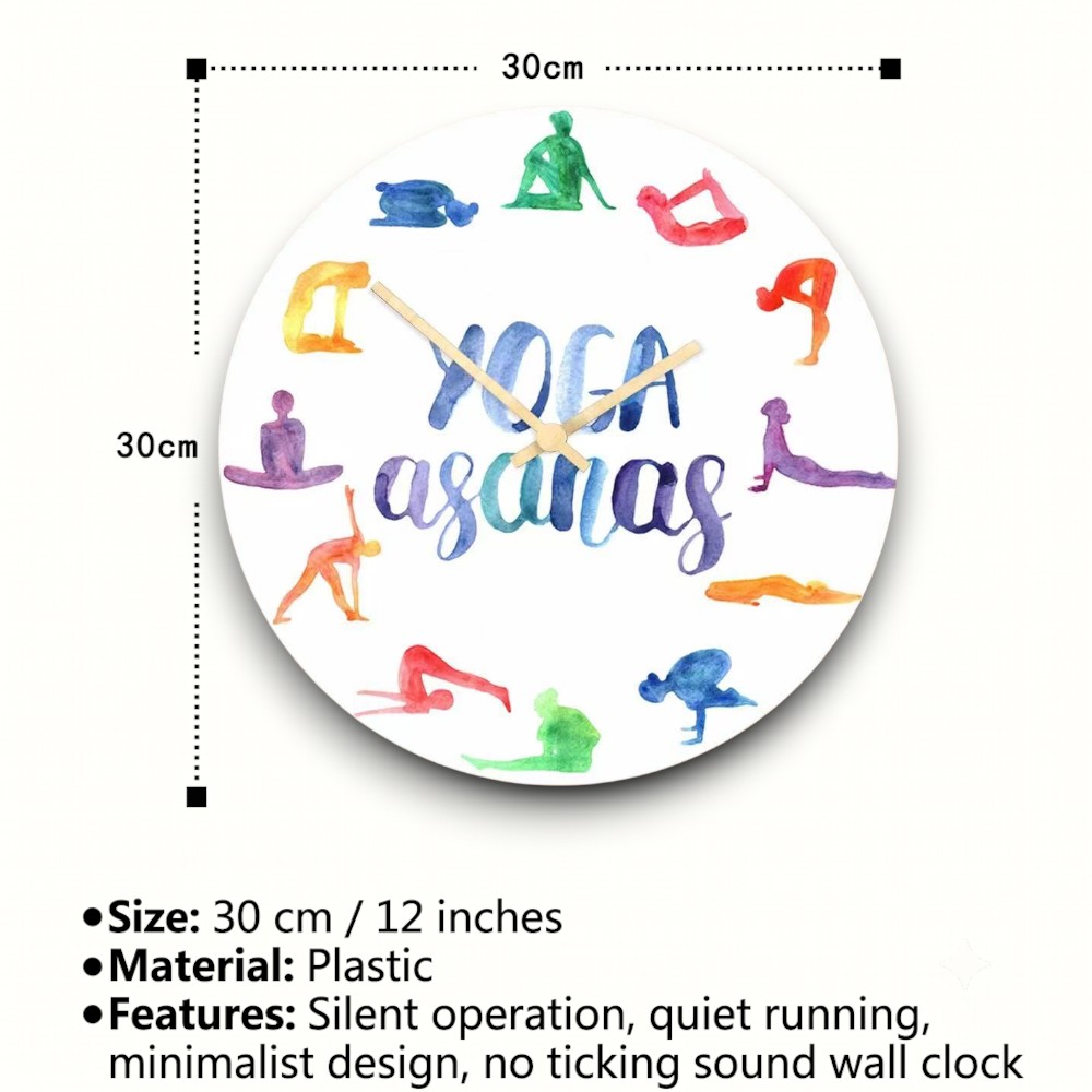 Orologio da Parete con Asane Y - Yoga Fitness Watch recensione e prezzo