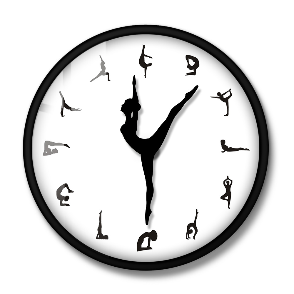 Posture yoga Orologio da paret - Yoga Fitness Watch recensione e prezzo