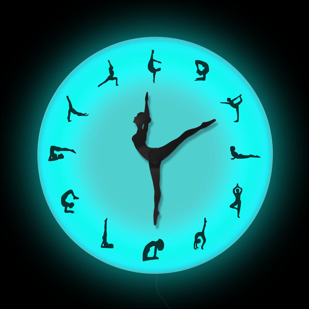 Posture yoga Orologio da paret - Yoga Fitness Watch recensione e prezzo
