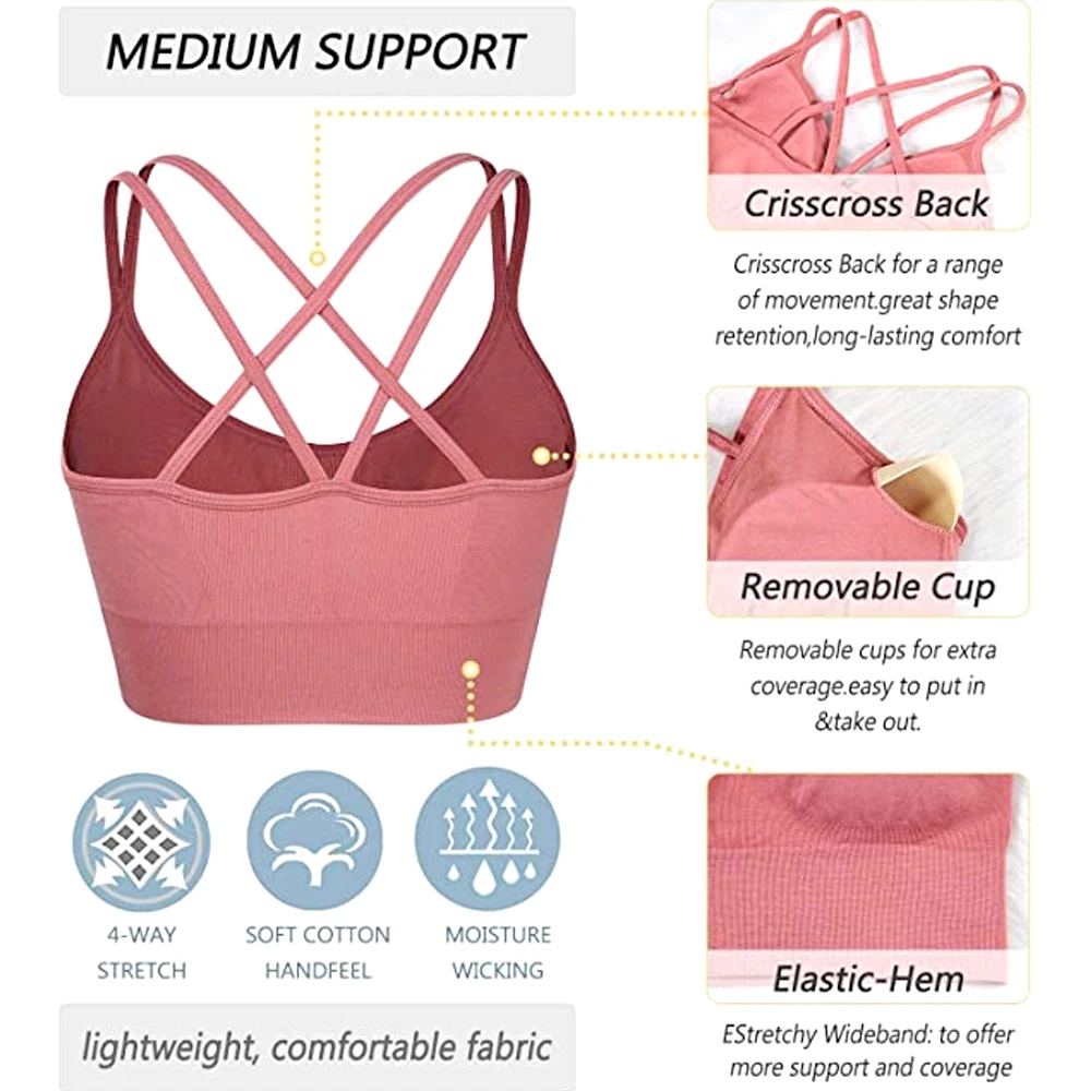 1PC Reggiseni sportivi in coto - Yoga Fitness Girl recensione e prezzo