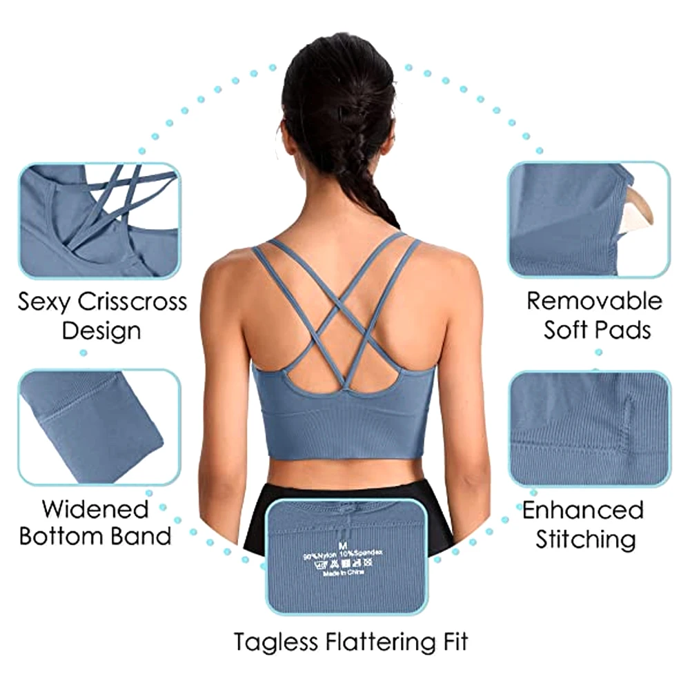 1PC Reggiseni sportivi in coto - Yoga Fitness Girl recensione e prezzo
