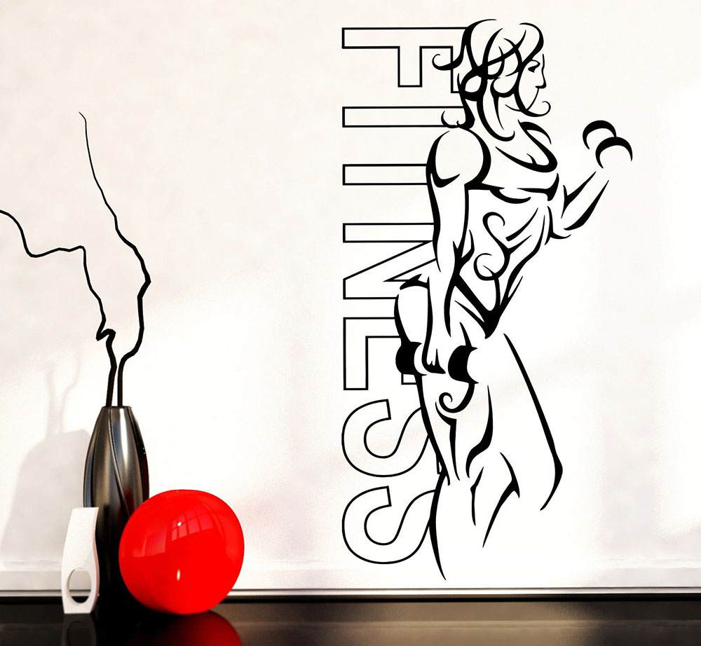 Autoadesivi della parete Del V - Yoga Health & Fitness Center recensione e prezzo