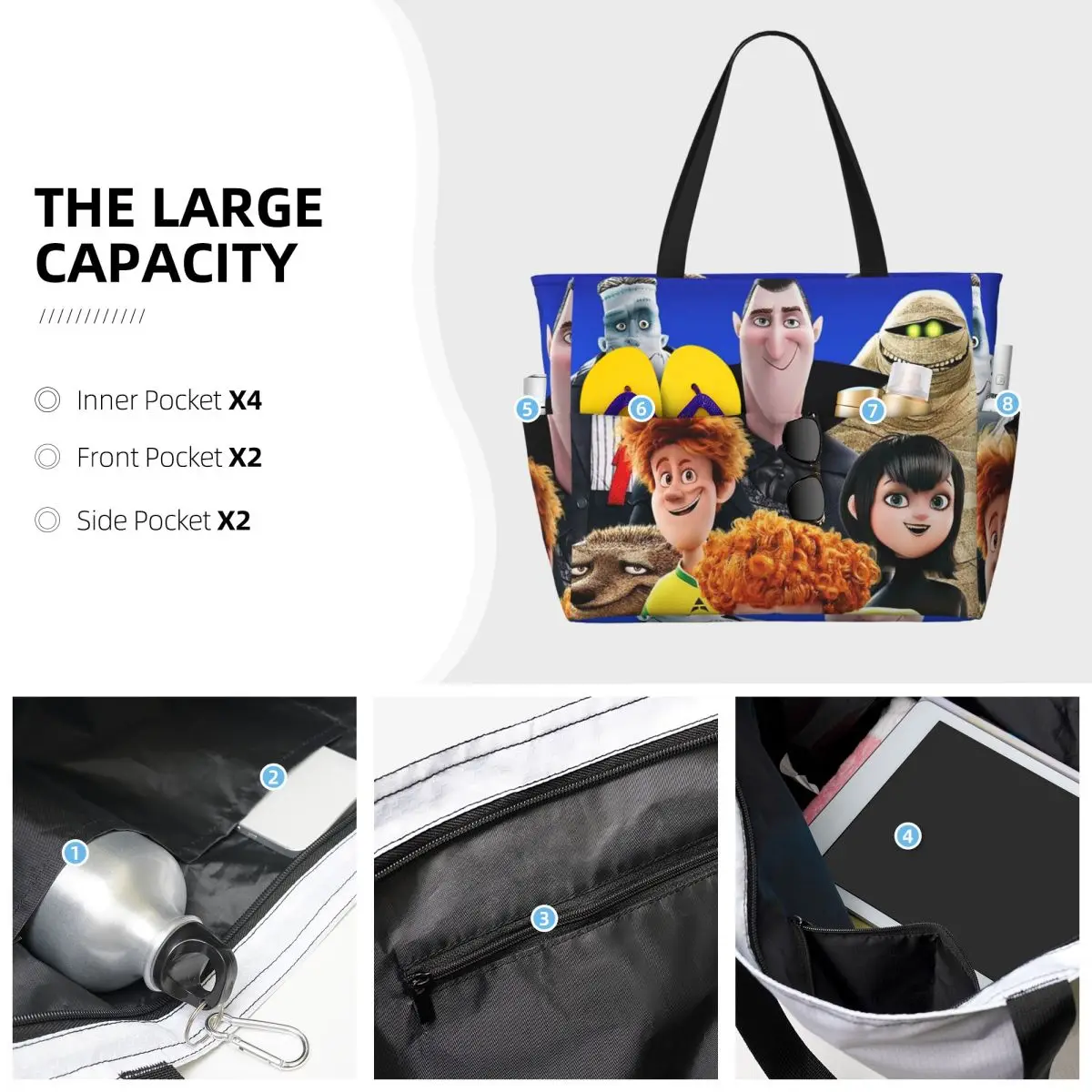 Borsa tote Hotel Transylvania  - Yoga Fitness Hotel recensione e prezzo