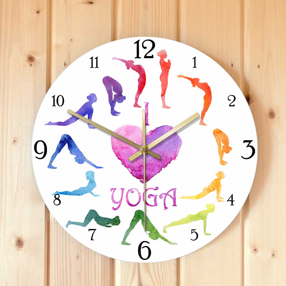 Orologio da parete con stampa  - Yoga Fitness Watch recensione e prezzo