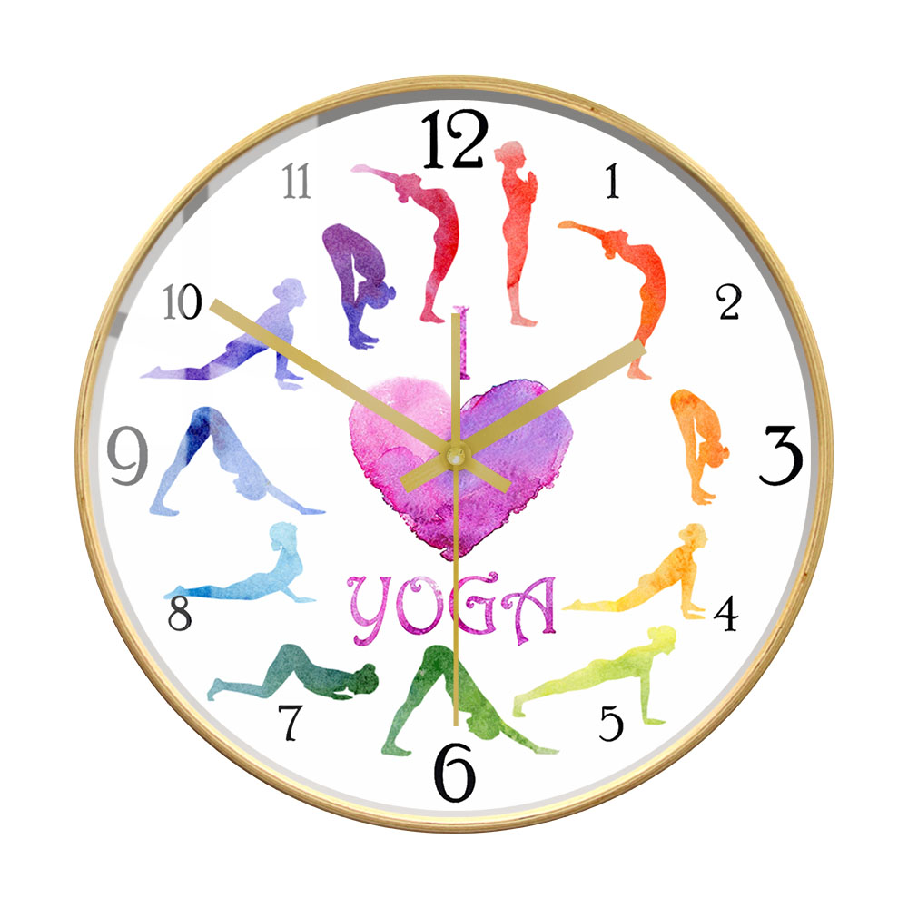 Orologio da parete con stampa  - Yoga Fitness Watch recensione e prezzo