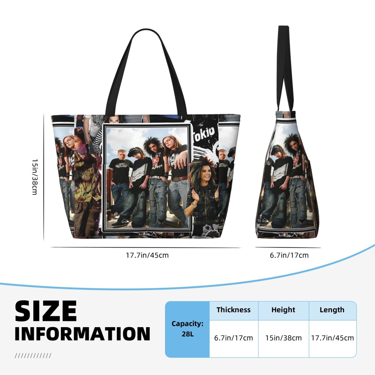 Borsa da spiaggia con emblema  - Yoga Fitness Hotel recensione e prezzo