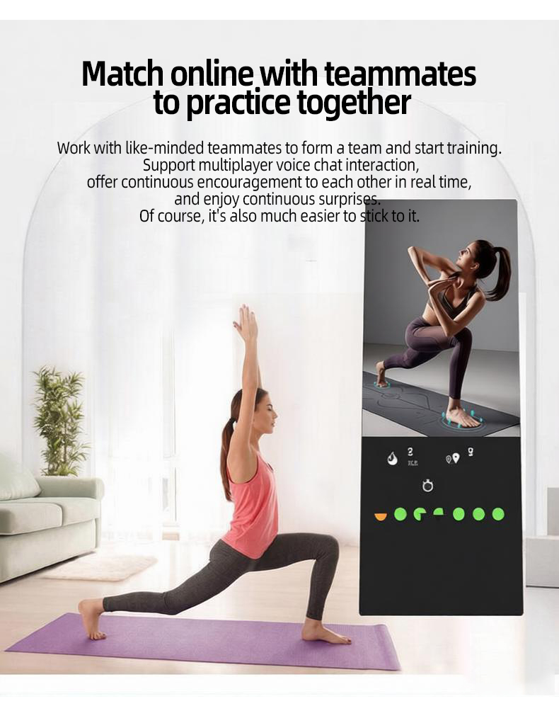 Specchio Fitness Intelligente  - Yoga Fitness Hotel recensione e prezzo