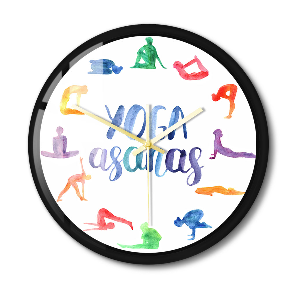 Yoga Asanas orologio da parete - Yoga Fitness Watch recensione e prezzo