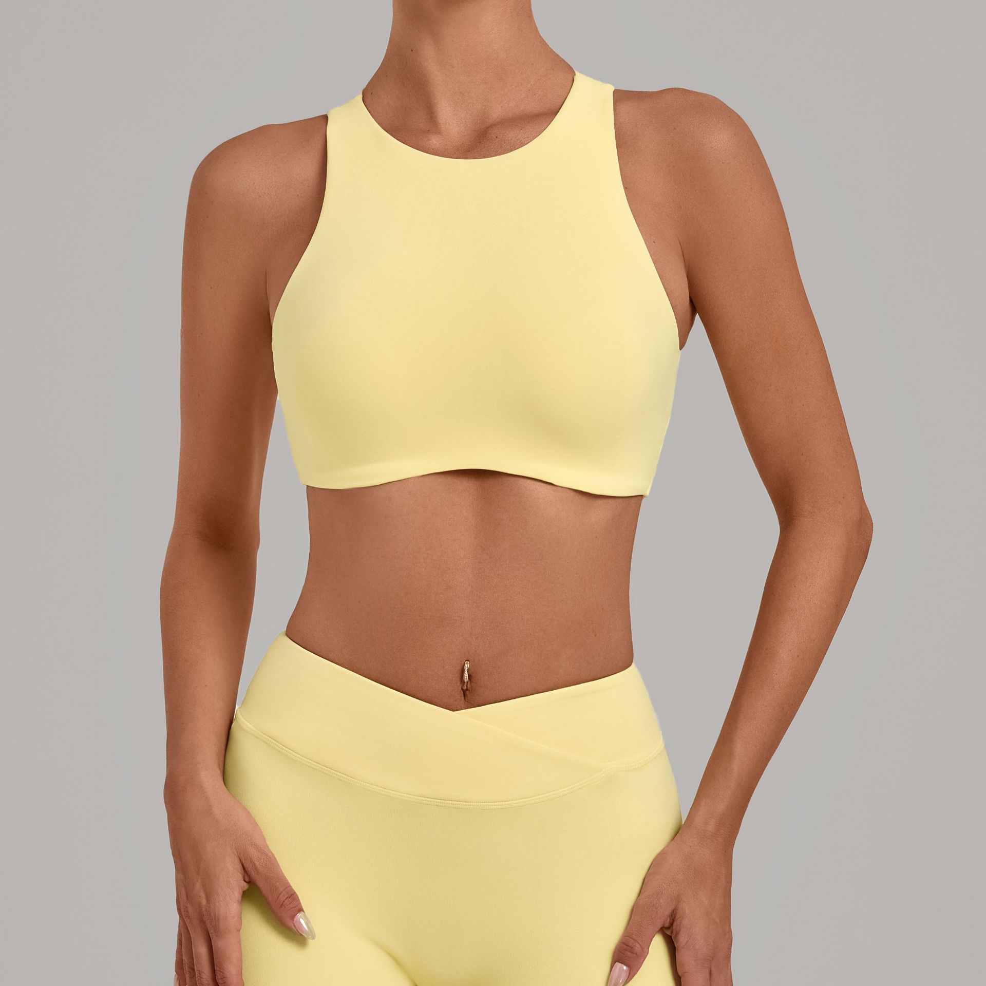 Reggiseno Sportivo da Donna a  - Yoga Fitness Logo recensione e prezzo