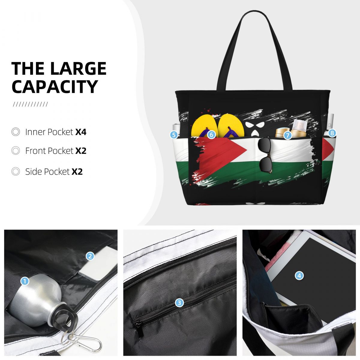 Borsa da spiaggia con logo Kne - Yoga Fitness Watch recensione e prezzo