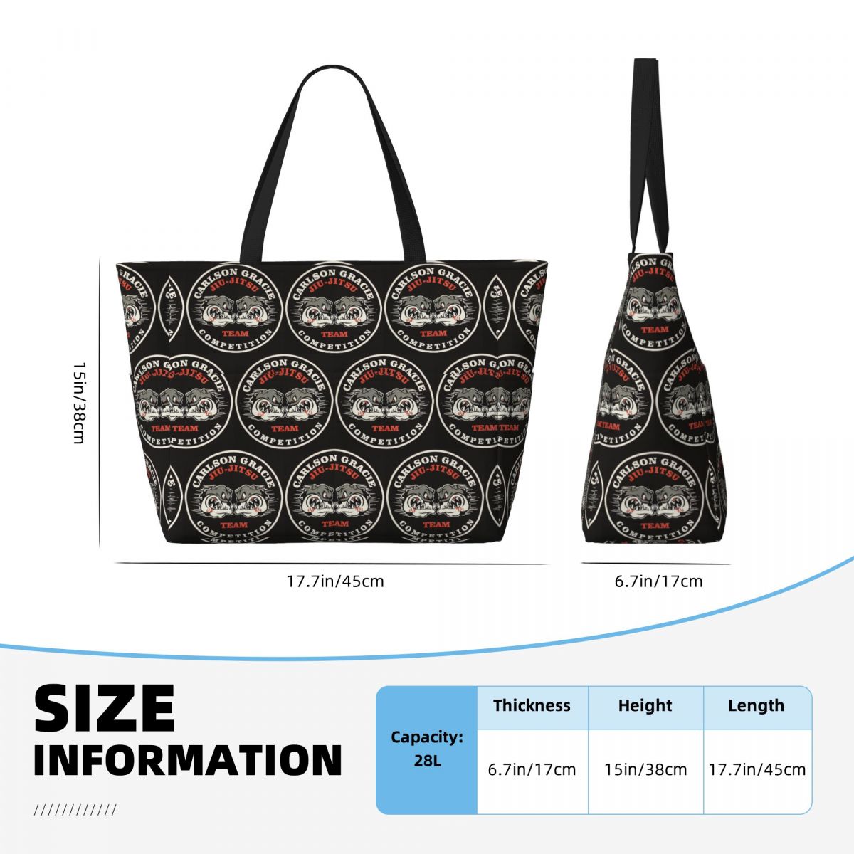Borsa da spiaggia Carlson Grac - Yoga Fitness Jiu Jitsu recensione e prezzo